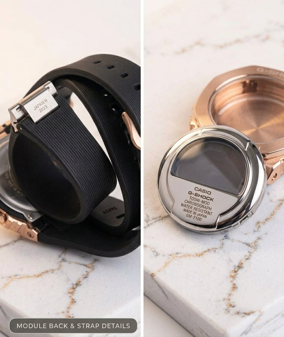 TOSHI Premium G-Shock Style Watch for Men - Matte Black