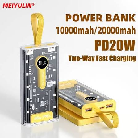 10000 MAH fast charging power bank