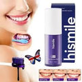 Hismile toothpaste for instant white teeth