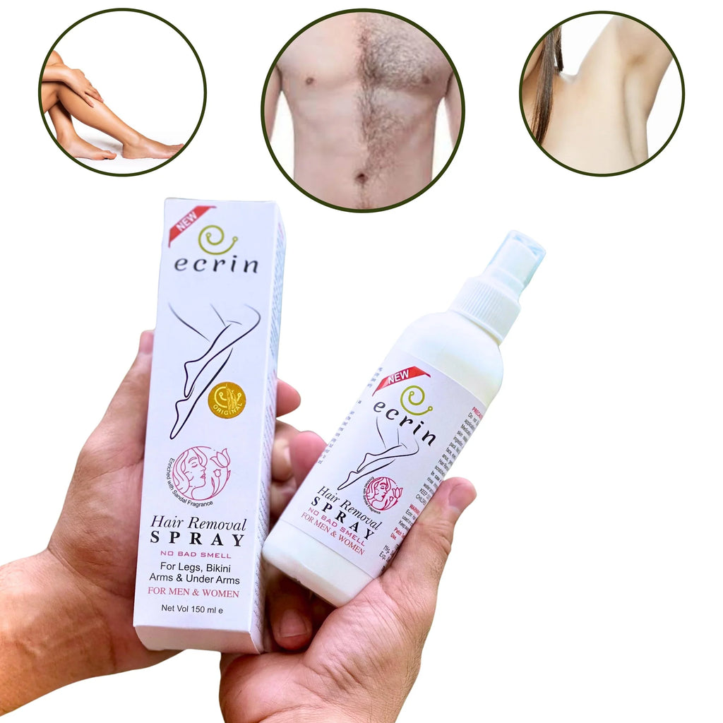 Hair removal spray for men and women